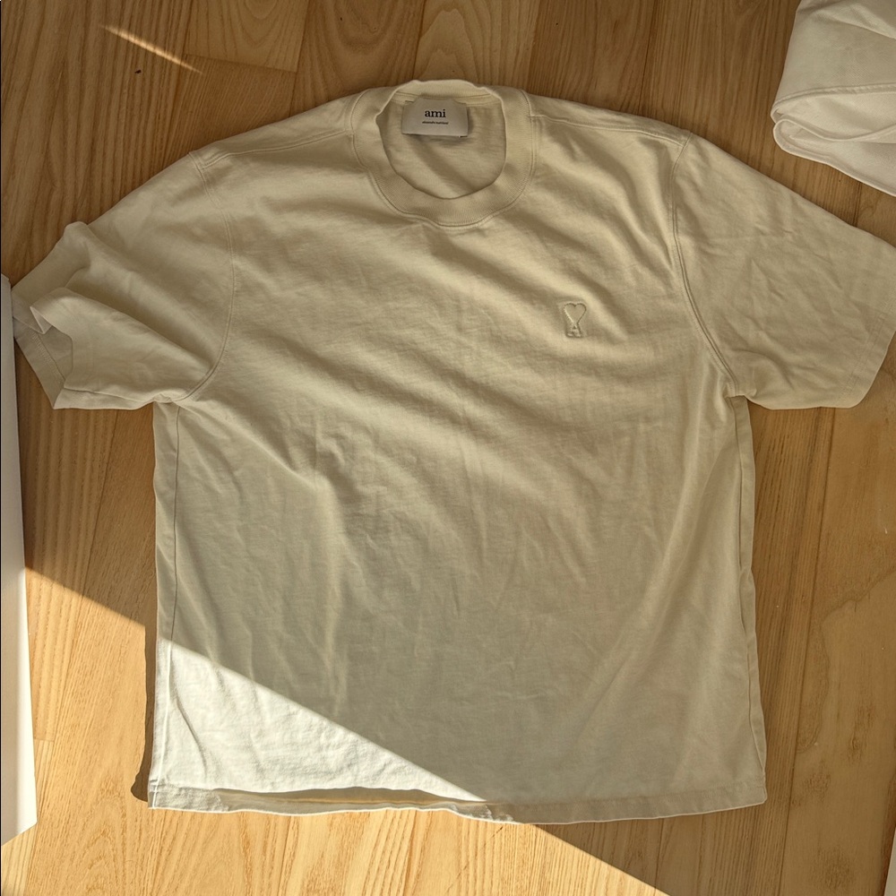 Ami Alexandre Mattiussi Off-White Short Sleeve Tee